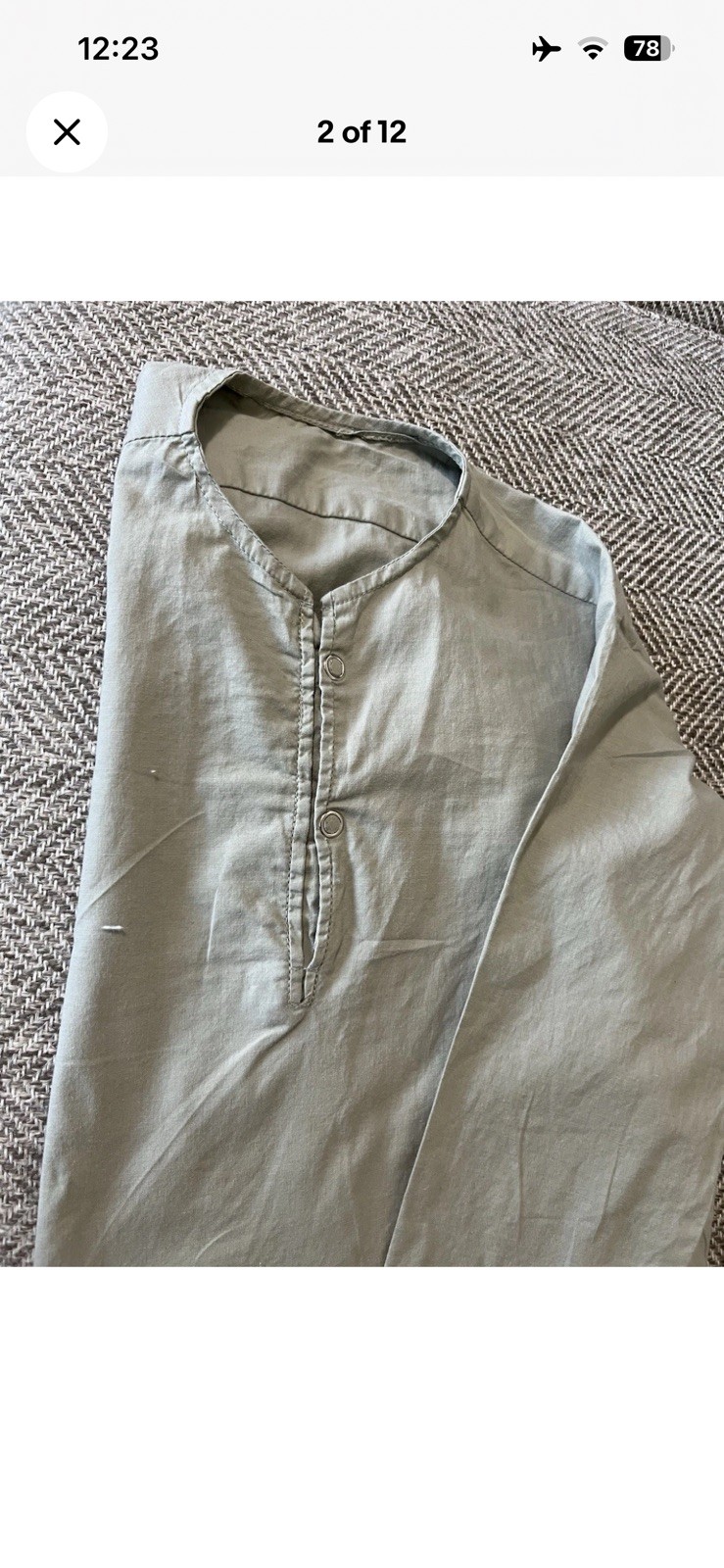 Eid Boys Pakistani Indian Asian Shalwar Kameez Kurta Size 22, 6-7yrs Light Green