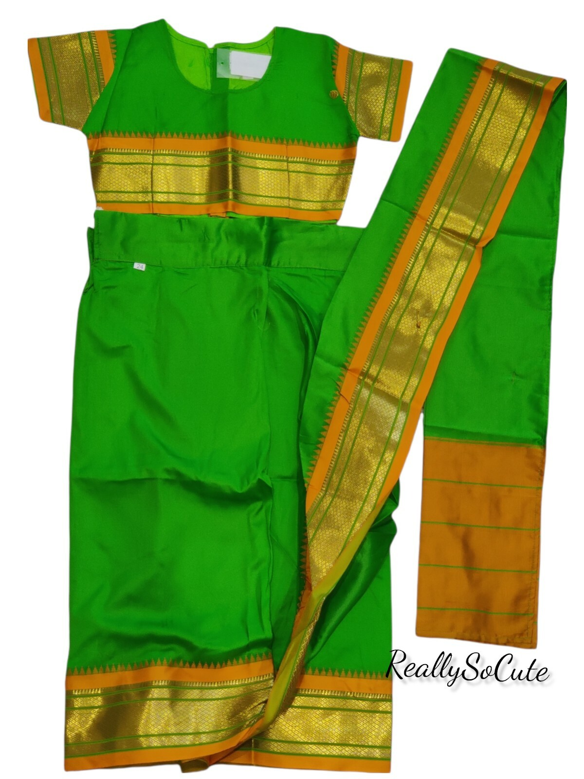 Kids pre stitched saree, 4year girl saree, Indian kids saree, toddler saree