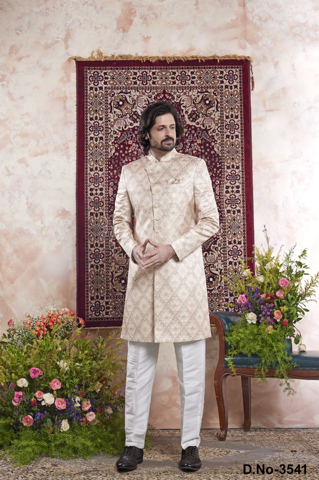 Mens Designer Wedding Bollywood Party Wear Traditional Indo Western Dress India