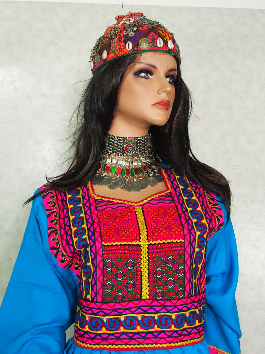 Orient nomads kuchi costume afghan dress tribal dance afghanistan dress