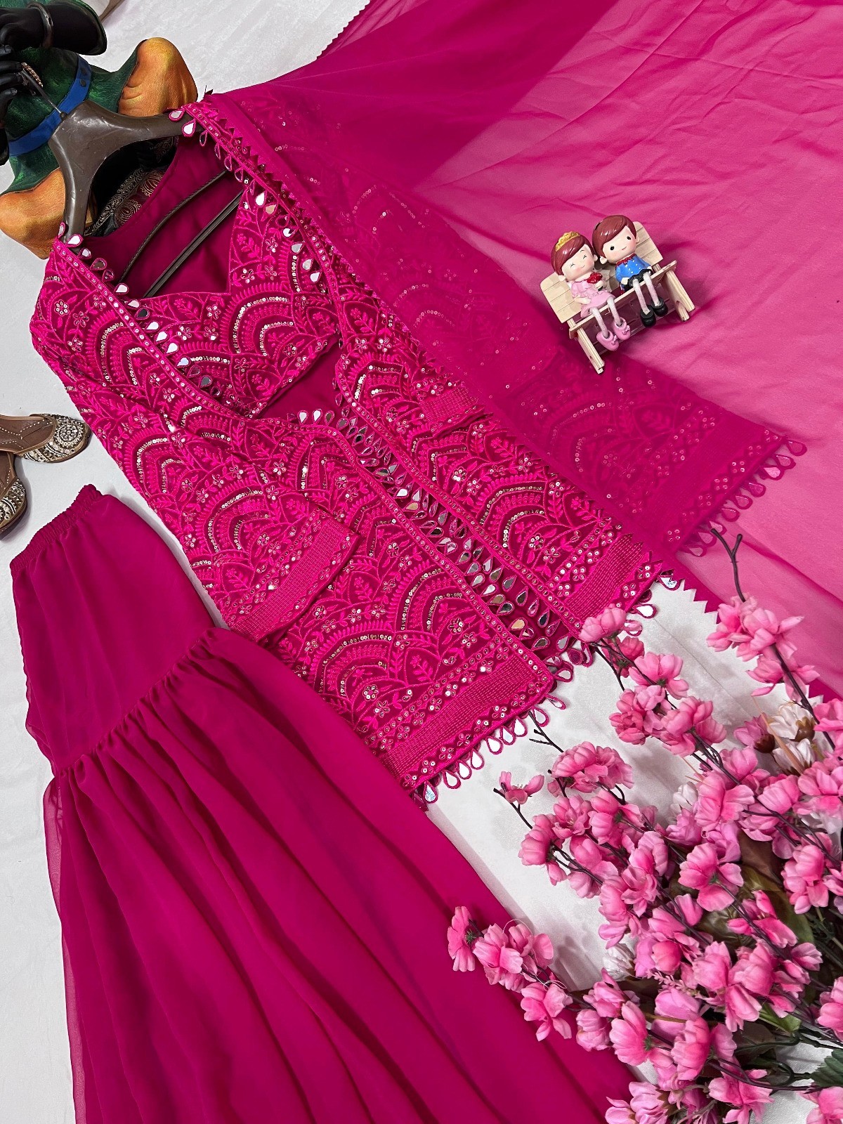 THIS NEWLY LAUNCHED INDOWESTERN SHARARA-SET