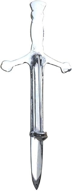 AAR Scottish Masonic Kilt Pin 4″ Silver Chrome Finish Kilt Socks Sporrans New