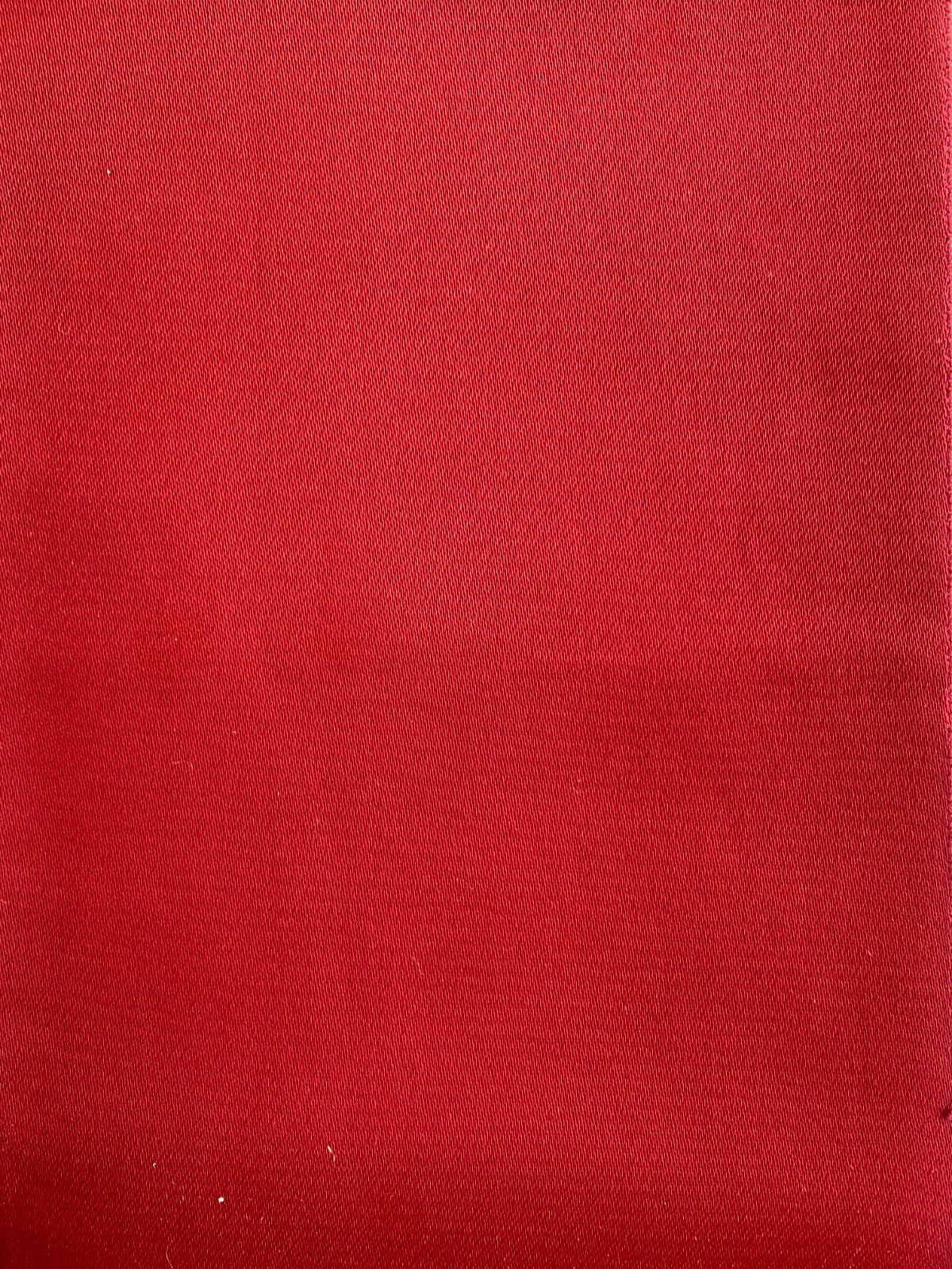 Japanese Vintage Kimono Nagoya Obi Silk Red Traditional Authentic 136x 11in