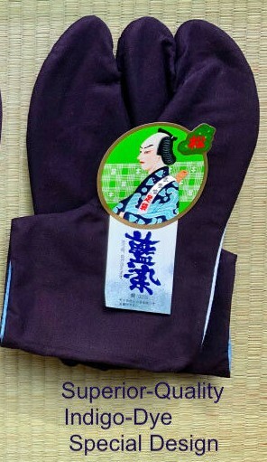 TABI for Indoor Martial Arts Training, Tea Ceremony, Shinto/Buddhist Ceremonies