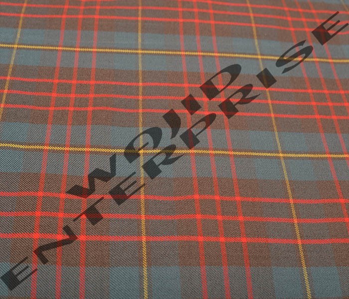 Scottish Handmade Traditional Cameron Hunting Weathered Tartan 8 Yard kilt Men’s