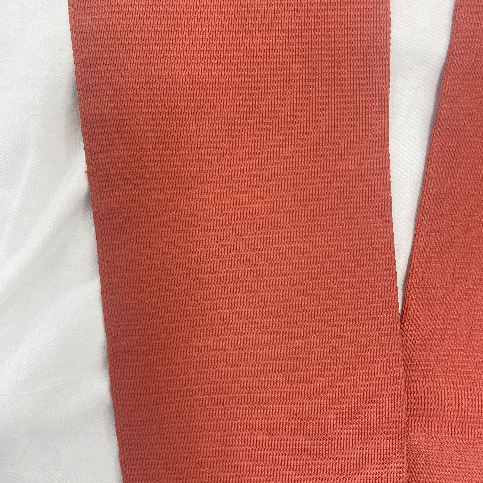 Japanese Vintage Kimono Nagoya Obi Cotton Pink Traditional Authentic 138x 11 in