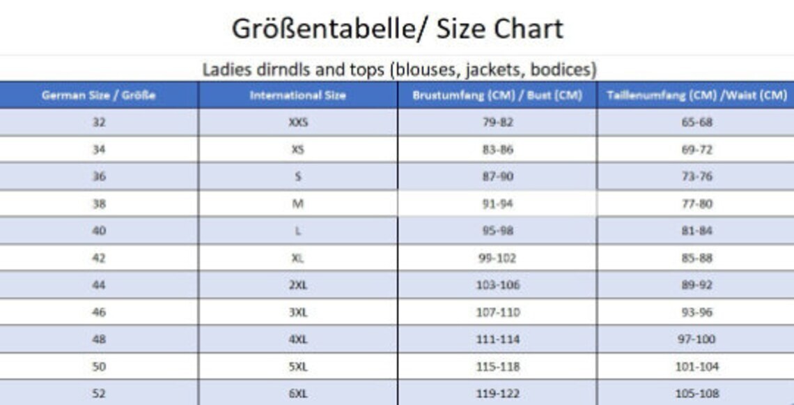0155 Dirndl Oktoberfest German Austrian Dress Sizes: 32.34.36.38.40.42.44.