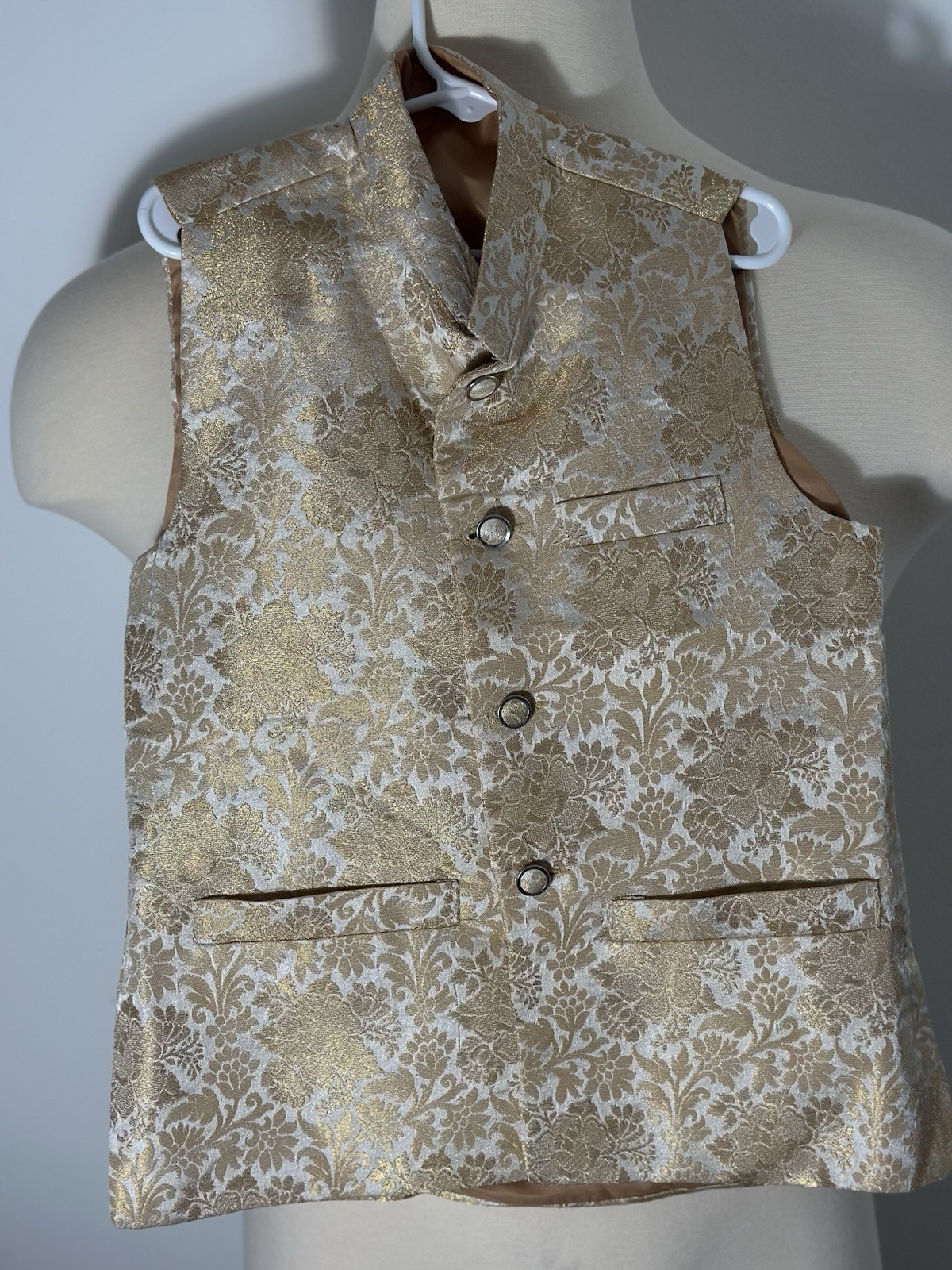 Boy’s Waist Coat Pakistani Indian Traditional Apparel Size 7 – 8 Yrs Old