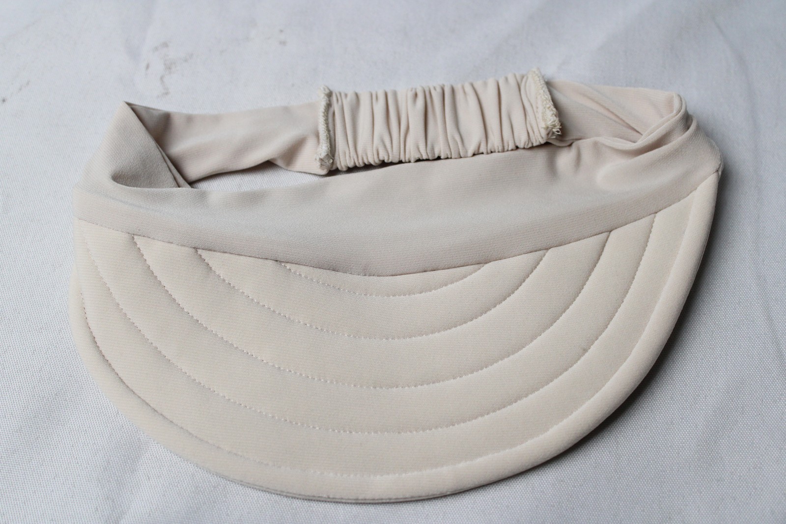Aisha’s Design Women’s 3 Piece Removable Hijab Bonnet Visor Hat Set WR4 Beige OS