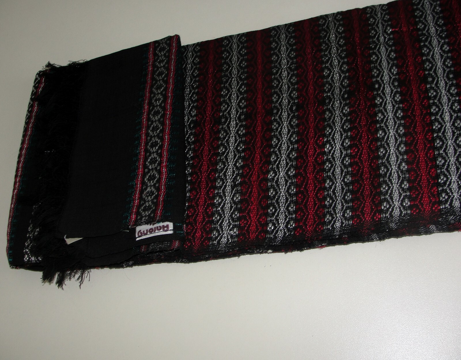 Handmade Aarong Shawl Dupatta Scarf MP Art Museum Silk Bangladesh Indian Ajrakh