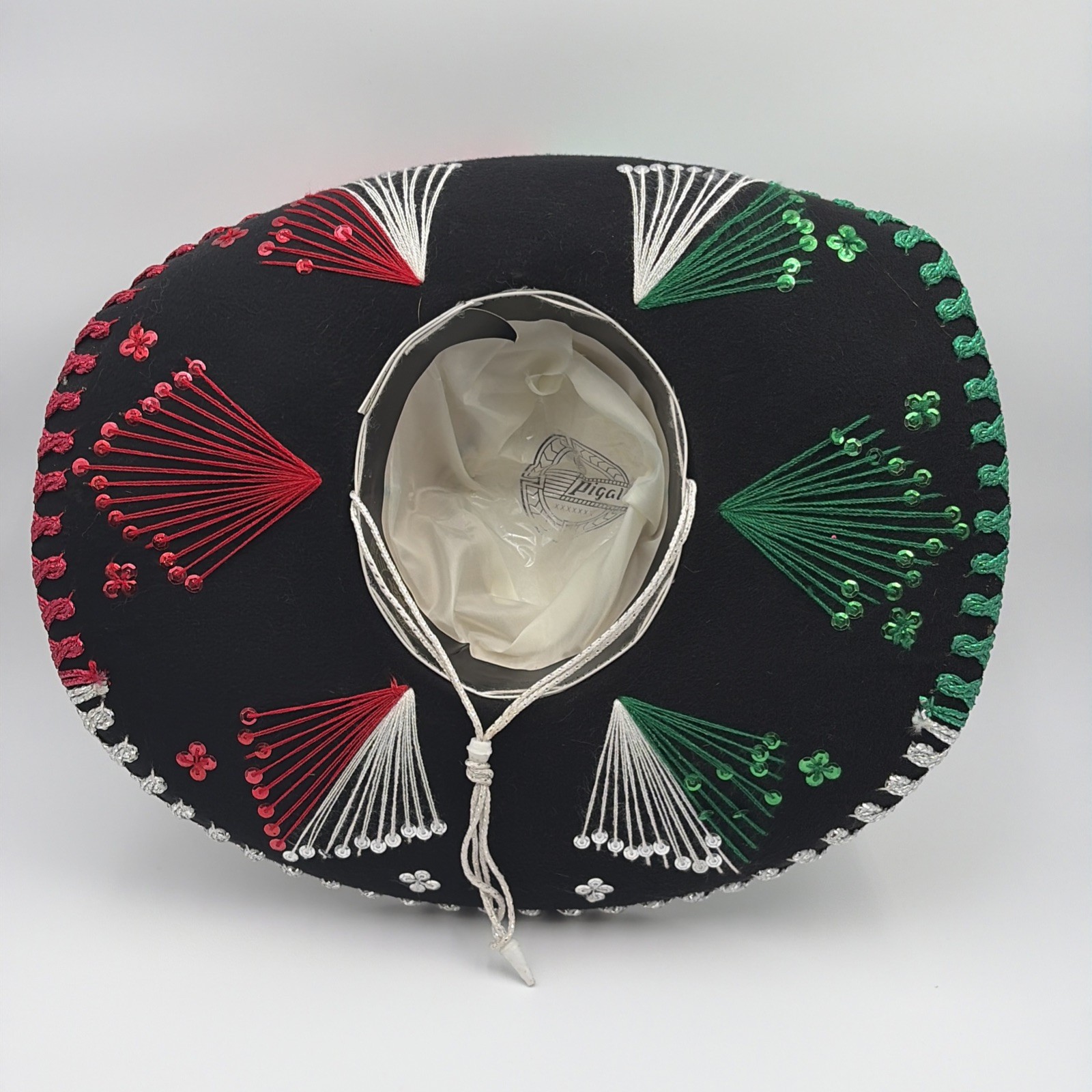 Sombrero Authentic Vintage Gonzalez Mexico Flag