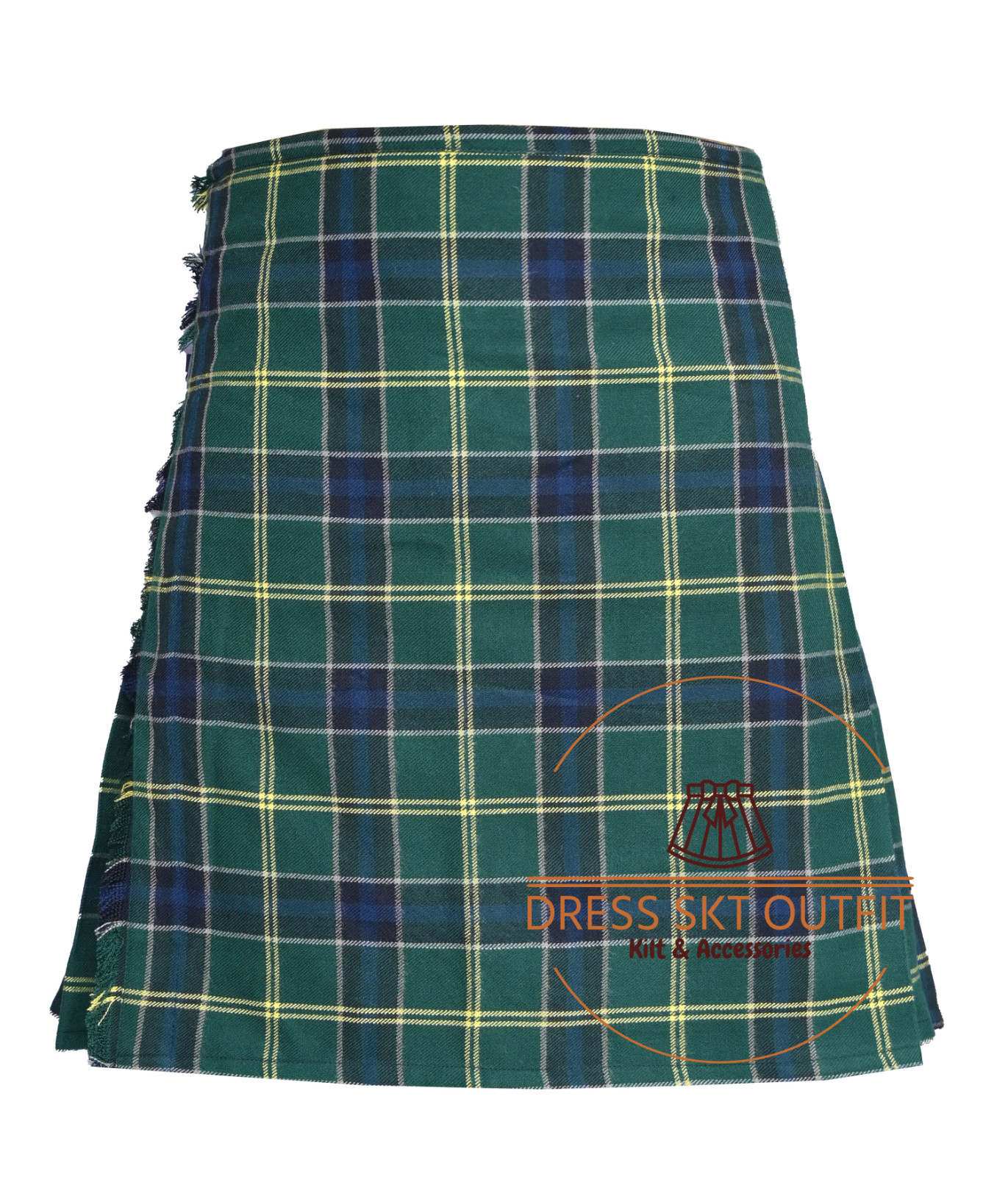 US Army Tartan 8 Yard Kilt For Men’s – Scottish Traditional Kilt – Custom Size