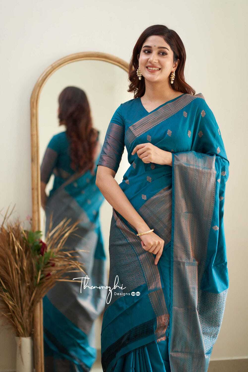 Areca Designer Charcut Silk saree blouses women Saree Cut – 5.5 Meter