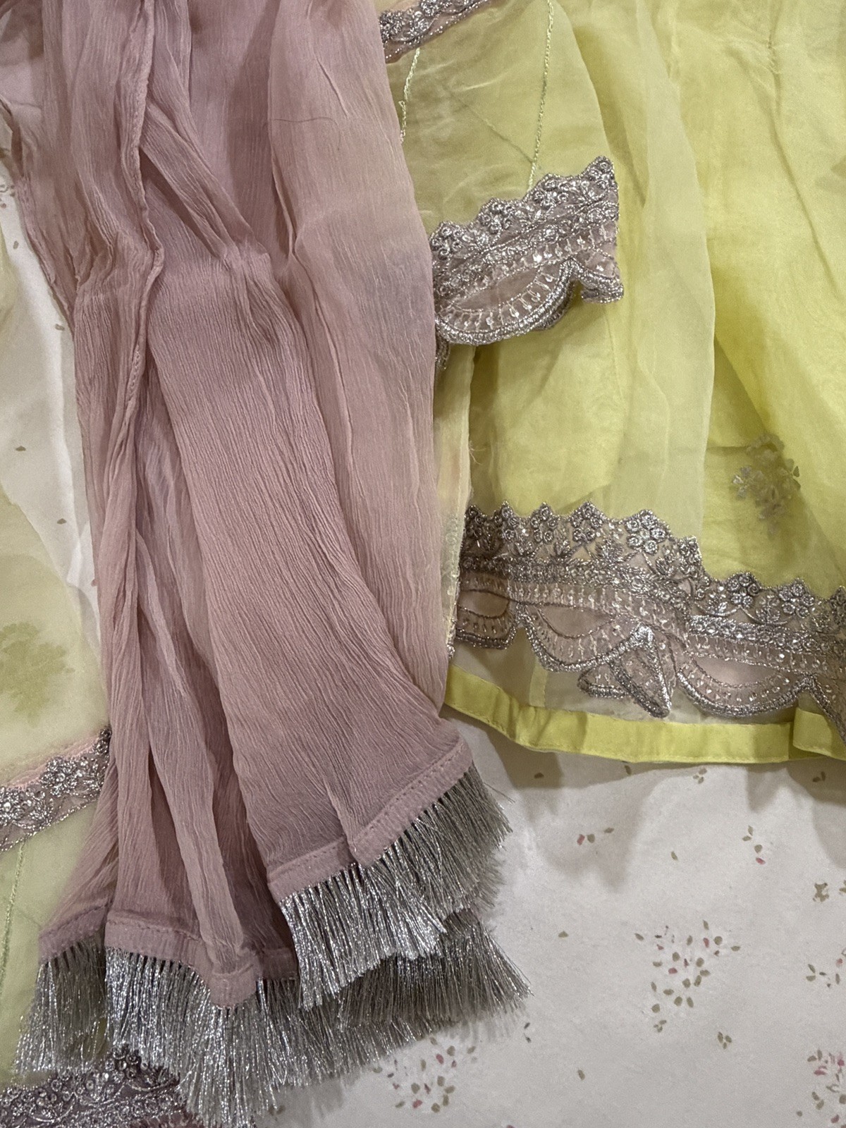 Pakistani Kids Girls eid and partywear designer dress 4 years size