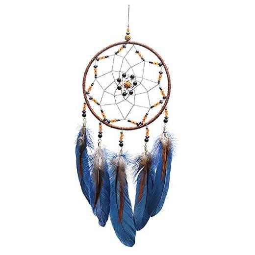 MOONFLY Dream Catcher Handmade Traditional Feather Dreamcatcher Hanging Star