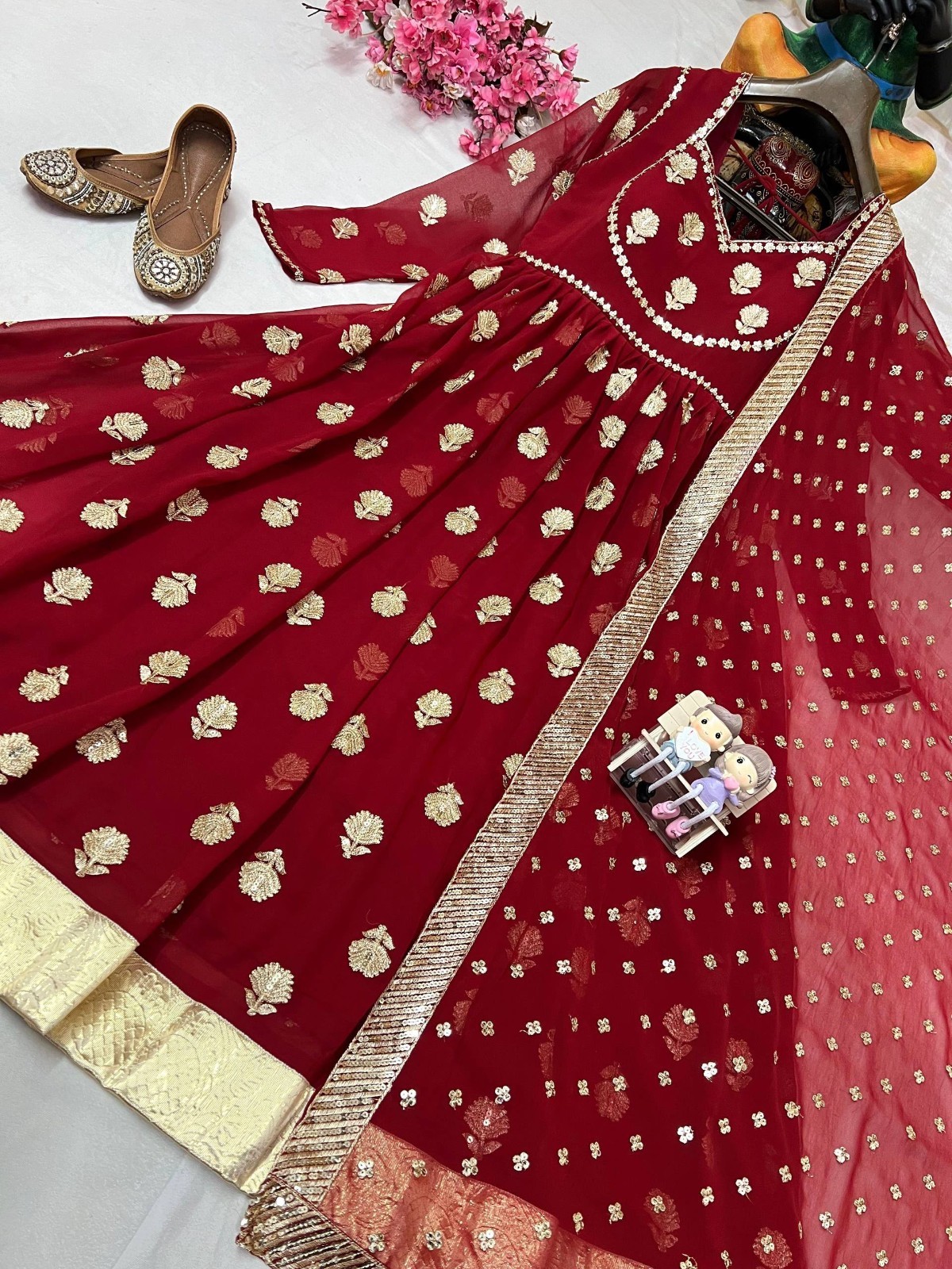 Anarkali Gown Indian Dress Salwar Kameez Ready made Party Wedding Bollywood