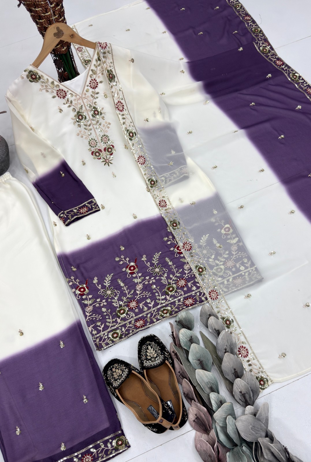 Salwar Kameez Indian Pakistani Wedding Party Wear Dress Bollywood Sharara Suit