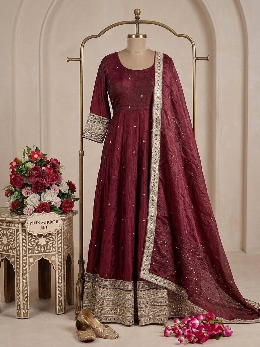 GOWN SALWAR KAMEEZ PAKISTANI INDIAN WEDDING PARTY WEAR DRESS BOLLYWOOD SUIT NEW