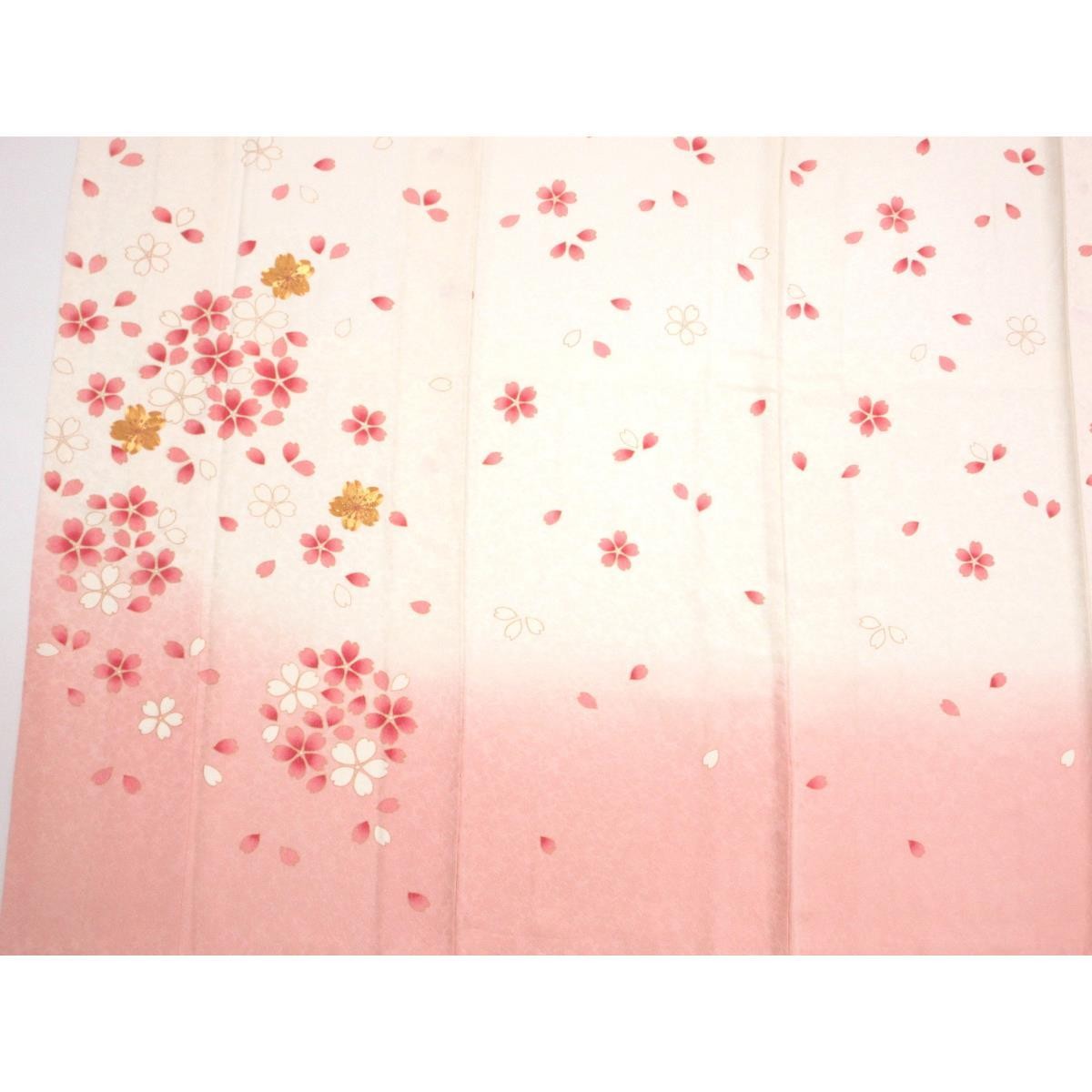 Authentic Japanese Kimono with Yuzen dyeing, gold leaf processing, and embro…