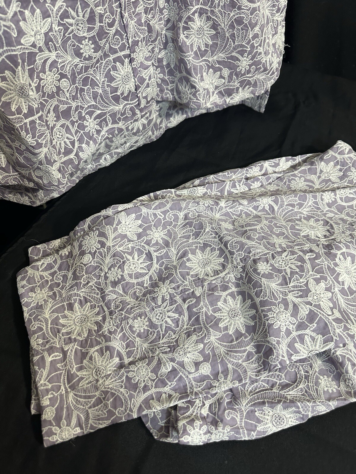 PREMIUM 2-piece embroidered lawn/cotton by 𝐓𝐚𝐰𝐚𝐤𝐤𝐚𝐥-COORD- XS Only- $25