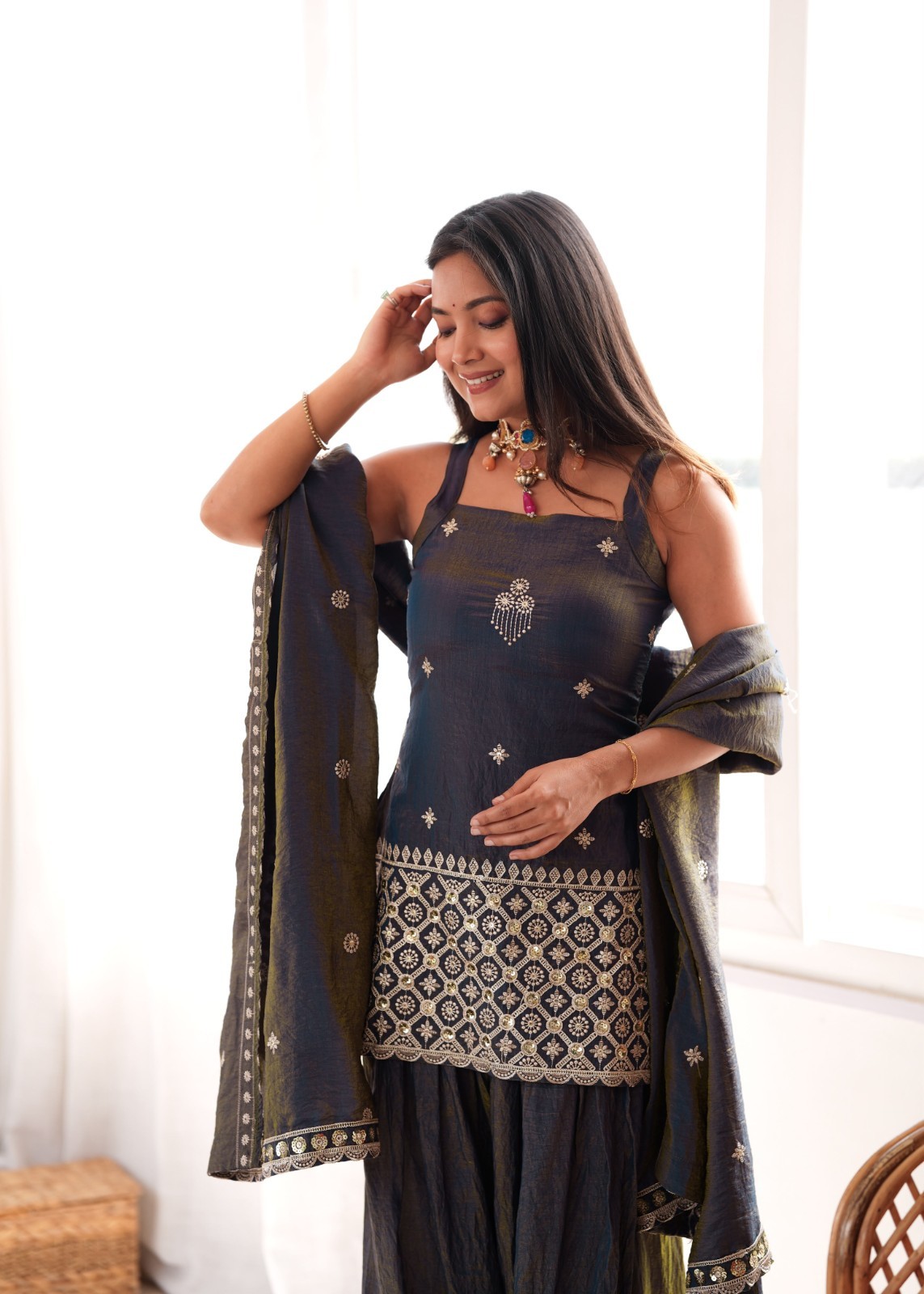 Pakistani Farshi Salwar Kameez Ready To Wear Dress Suits Wedding Party Bollywood