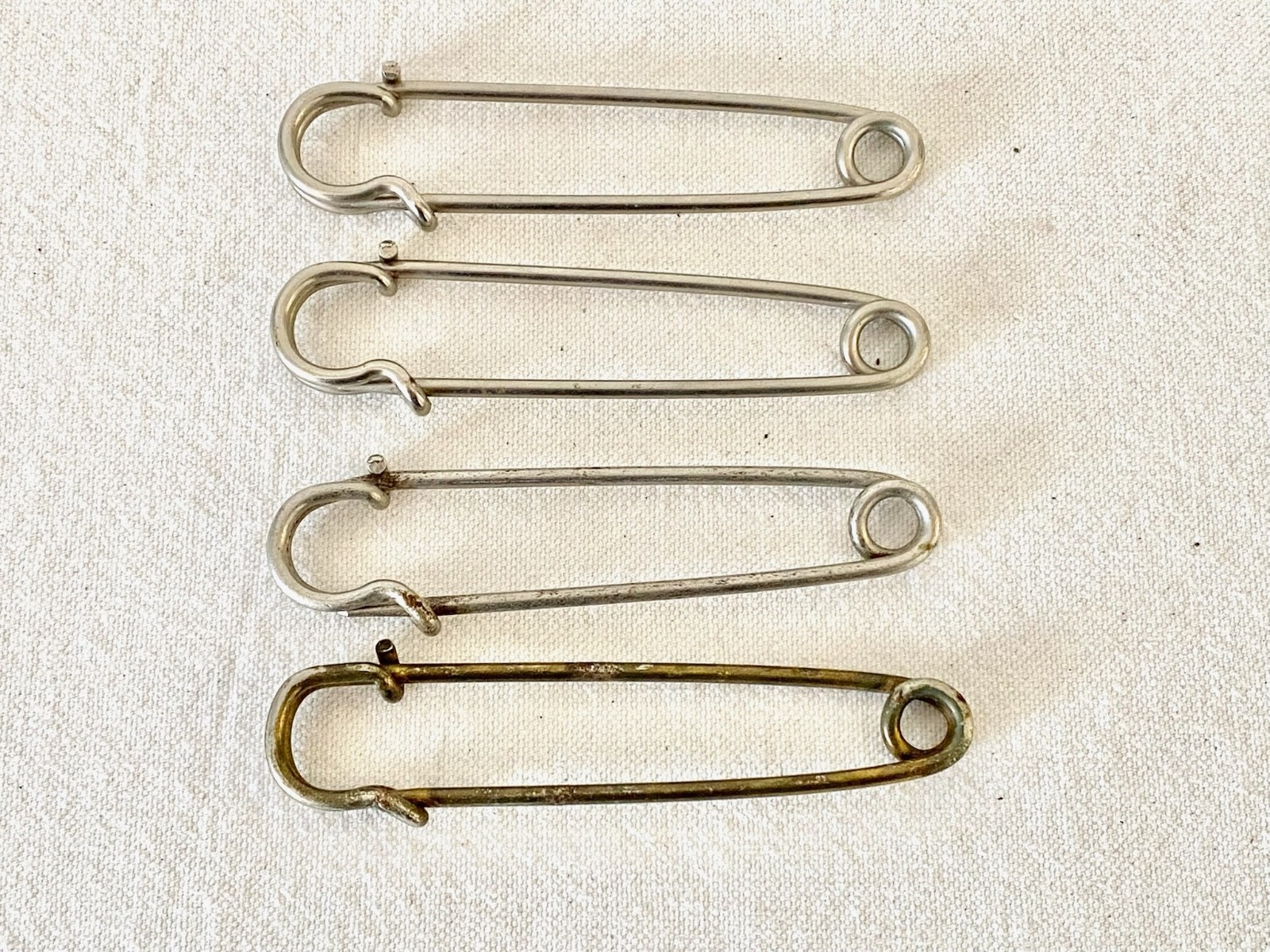 Vintage Kilt Metal Pins Lot of 4 Shawl Blanket