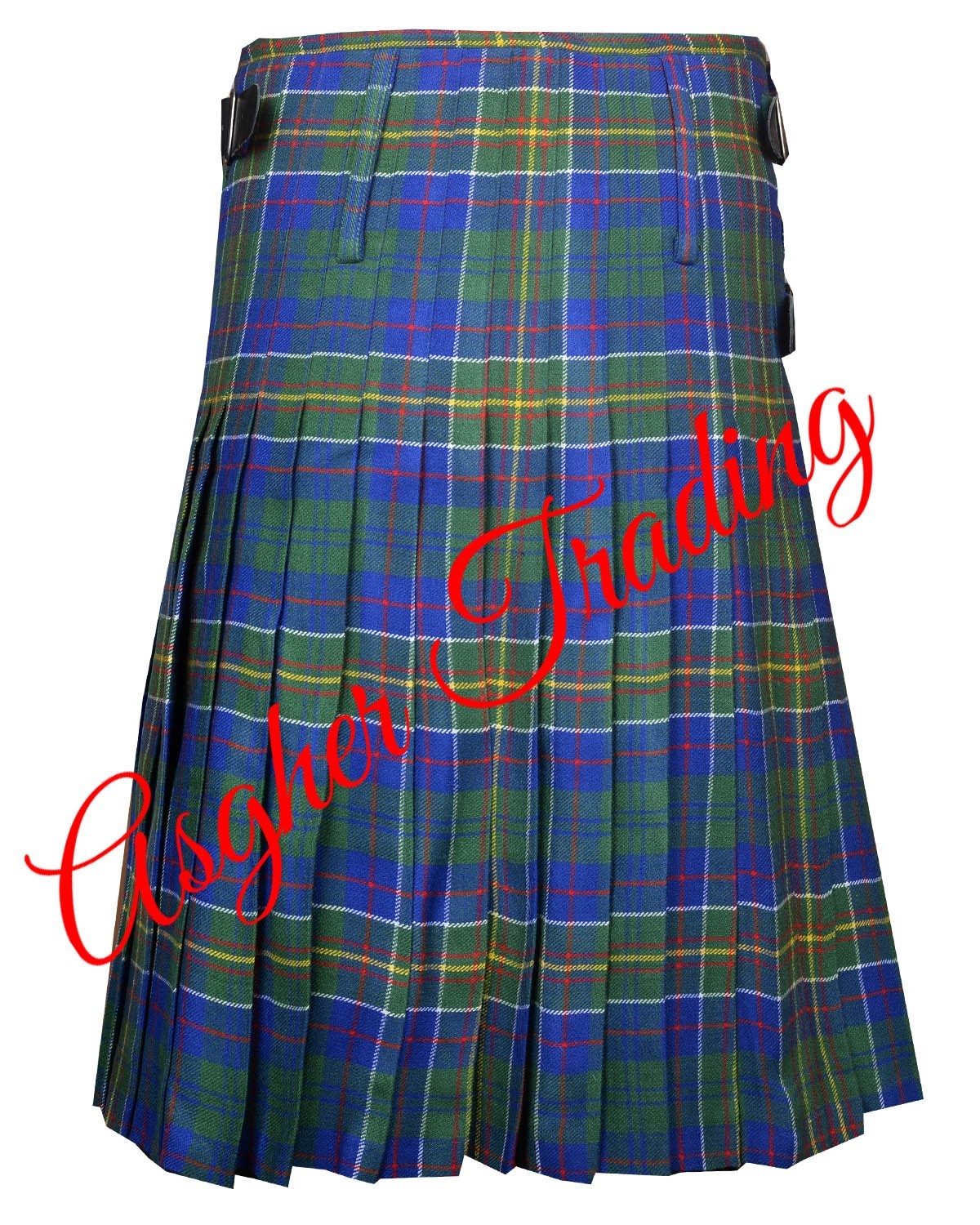 Hunter of Hunterson Tartan Kilt, Handmade Traditional 8 Yard kilts & Custom Size