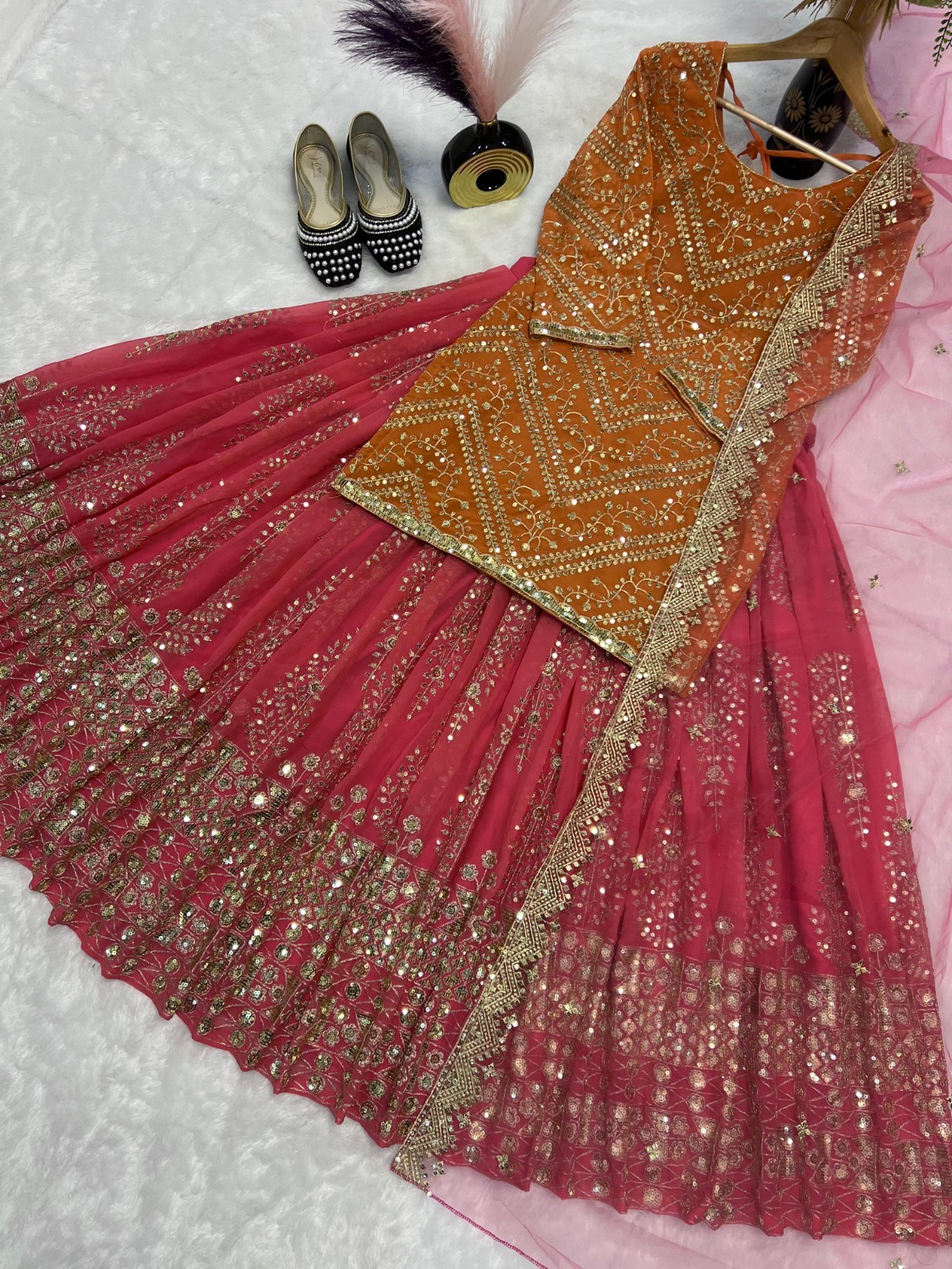 READYMADE LEHNGA CHOLI