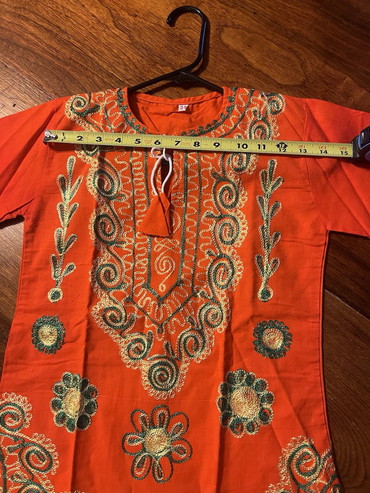 Kurta Outfit for Women/Child~Size 24~Beautiful Orange/Green/Yellow