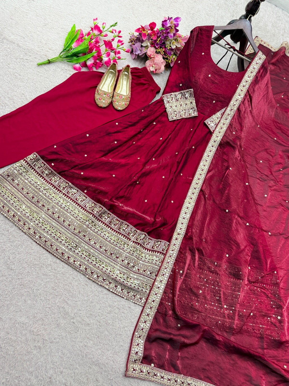 GOWN SALWAR KAMEEZ PAKISTANI INDIAN WEDDING PARTY WEAR DRESS BOLLYWOOD SUIT NEW