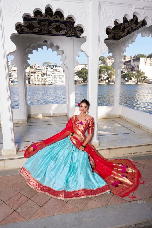 Readymade Lehenga choli For Women Stiched Wedding Lehenga Jequard Silk Lehenga