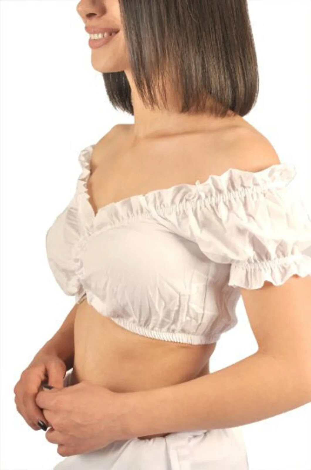 0166 Dirnd Traditional Bavarian dirndl blouse shirt