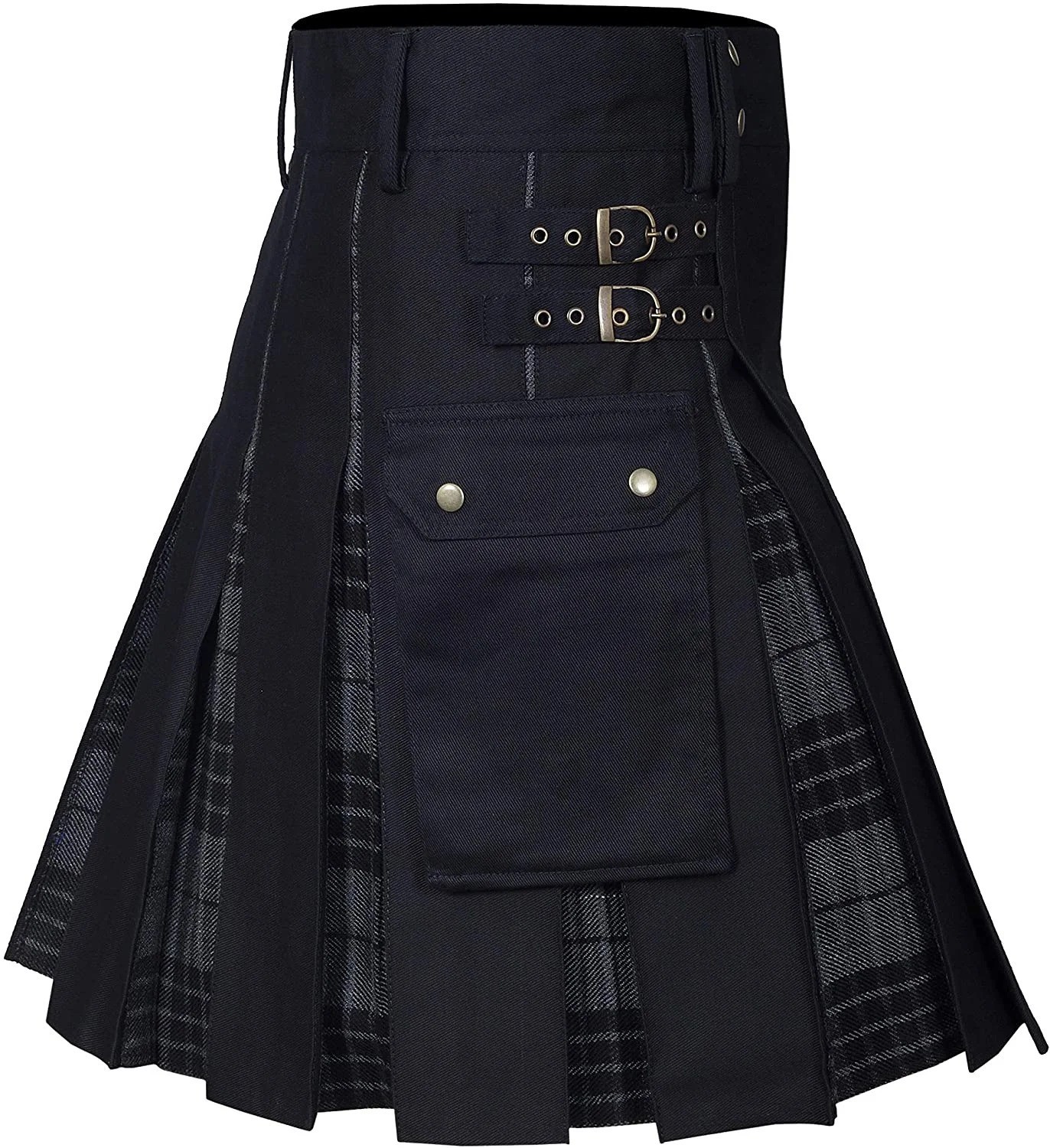 Utility Kilt Kilts Men’s for Men Modern Hybrid Cotton & Tartan Kilts Scottish