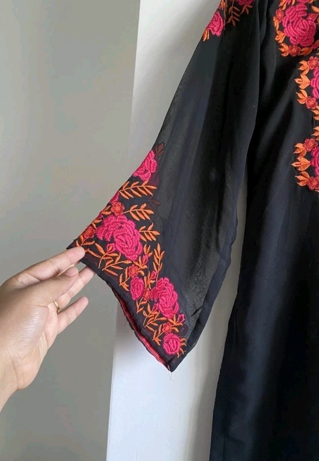 3 PIECE PAKISTANI DESIGNER FARSHI SHALWAR SUIT