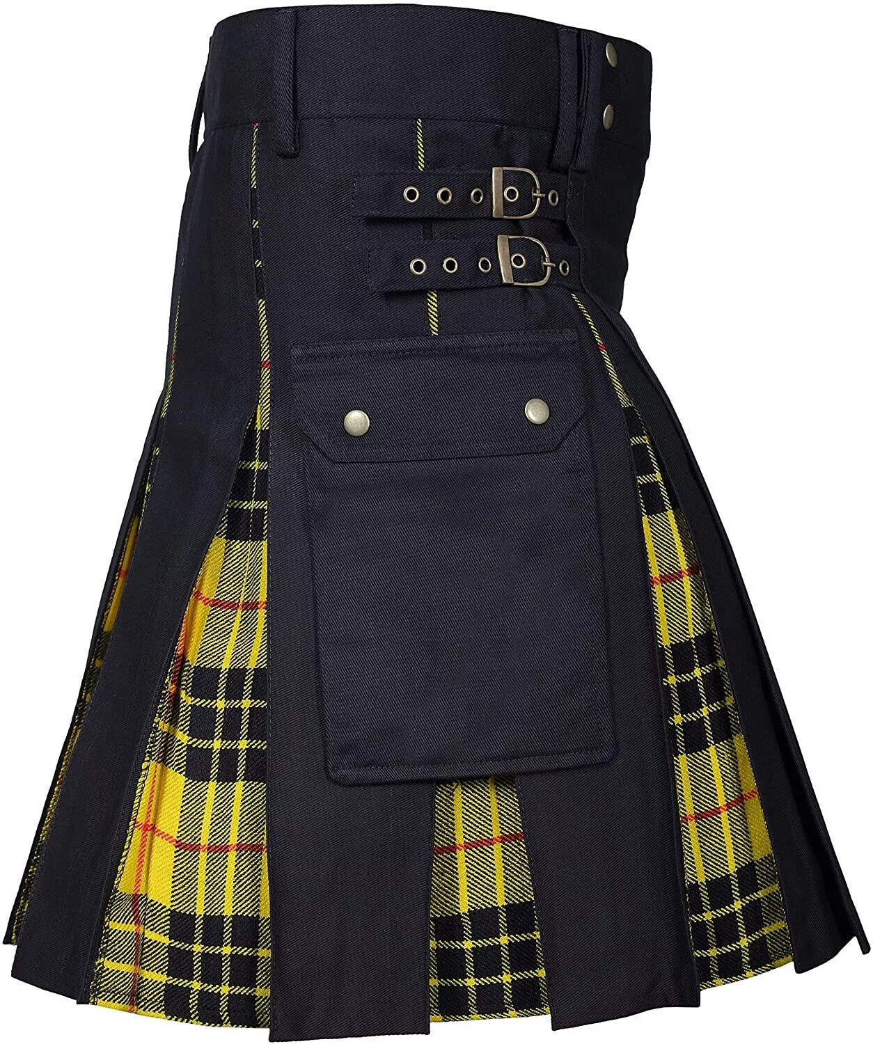 Utility Kilt Kilts Men’s for Men Modern Hybrid Cotton & Tartan Kilts Scottish