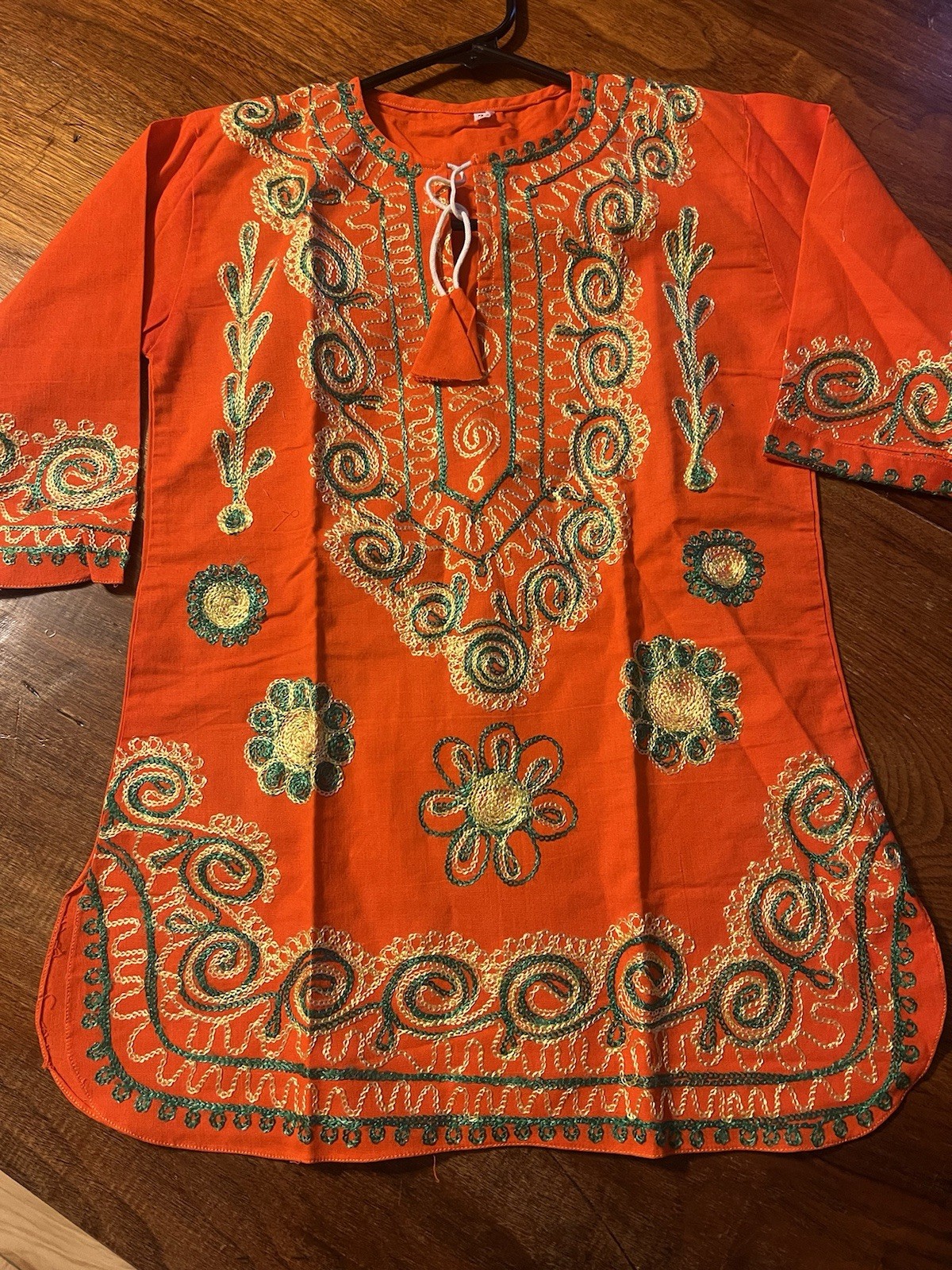 Kurta Outfit for Women/Child~Size 24~Beautiful Orange/Green/Yellow
