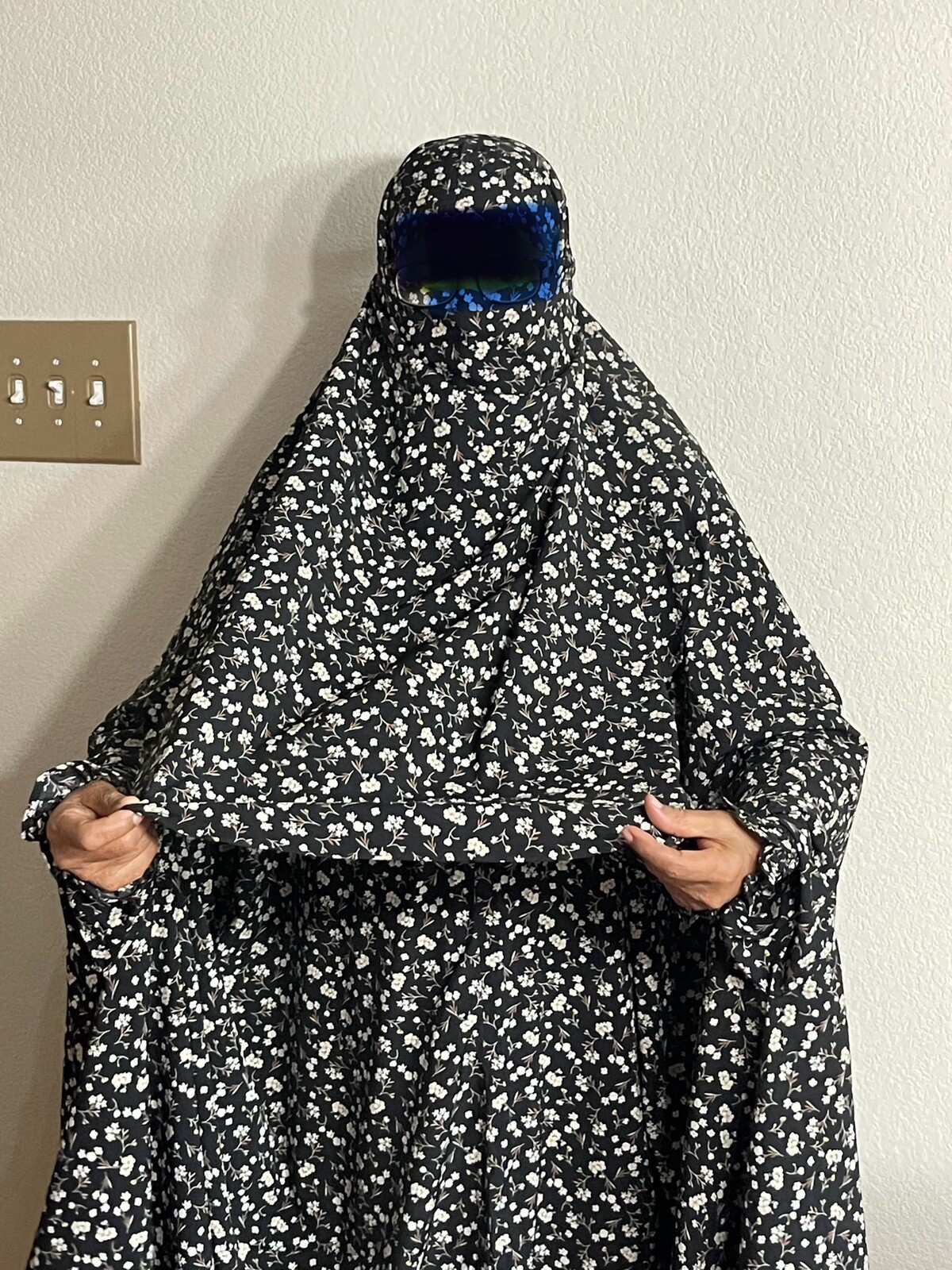 Niqab Headscarf – New Khimar Hijab Niqab – Muslima Hejab. COLERS available.