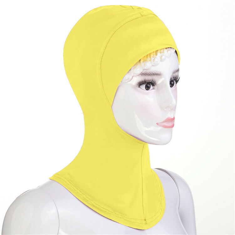 Wholesale Women Underscarf Hijab Neck Cover Head Bonnet Amira Islamic Turban Hat