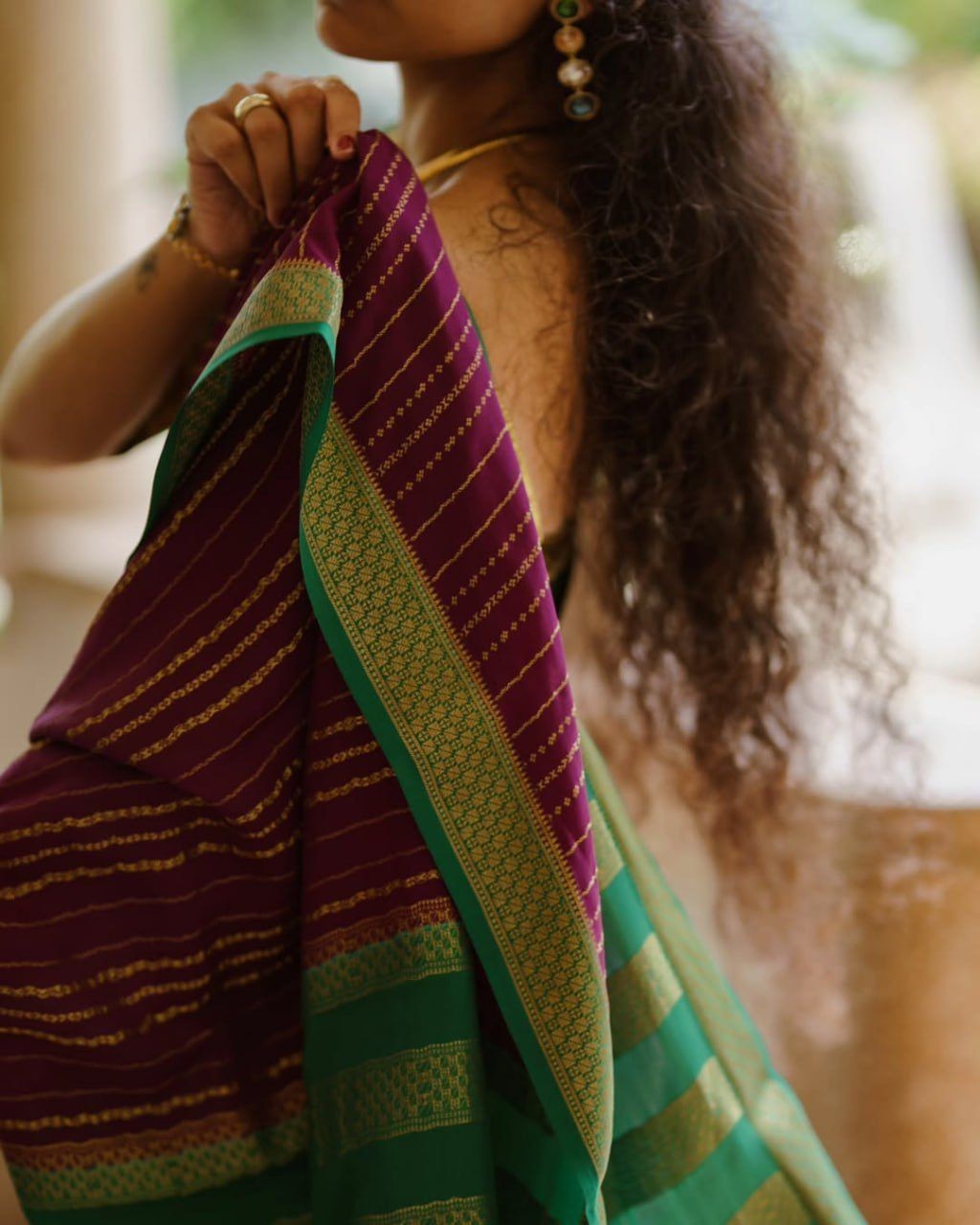 New Party Wear Sari Indian Wedding Festival Traditional Bollywood Saree Designer