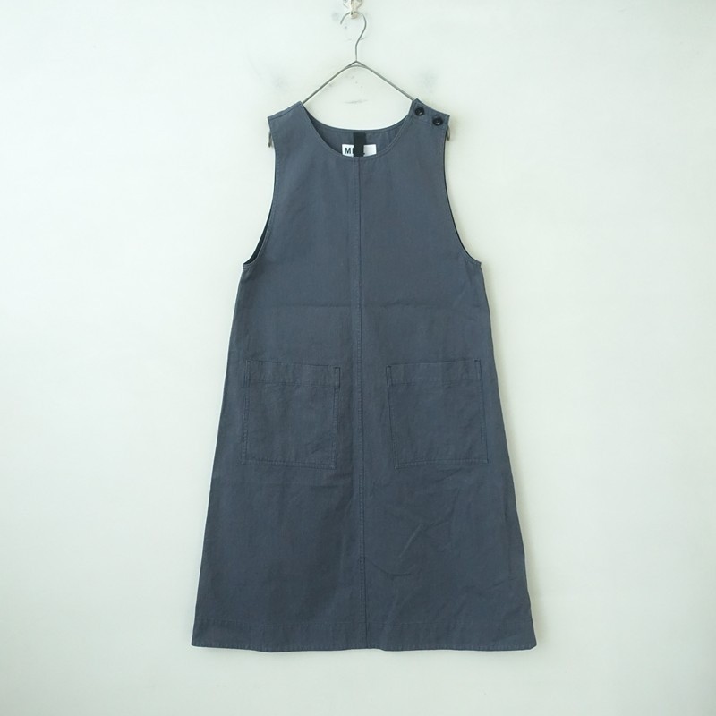 [Margaret Howell] [MHL.] [Dress] [Cotton Wool] [Size 1] Hairline Dress