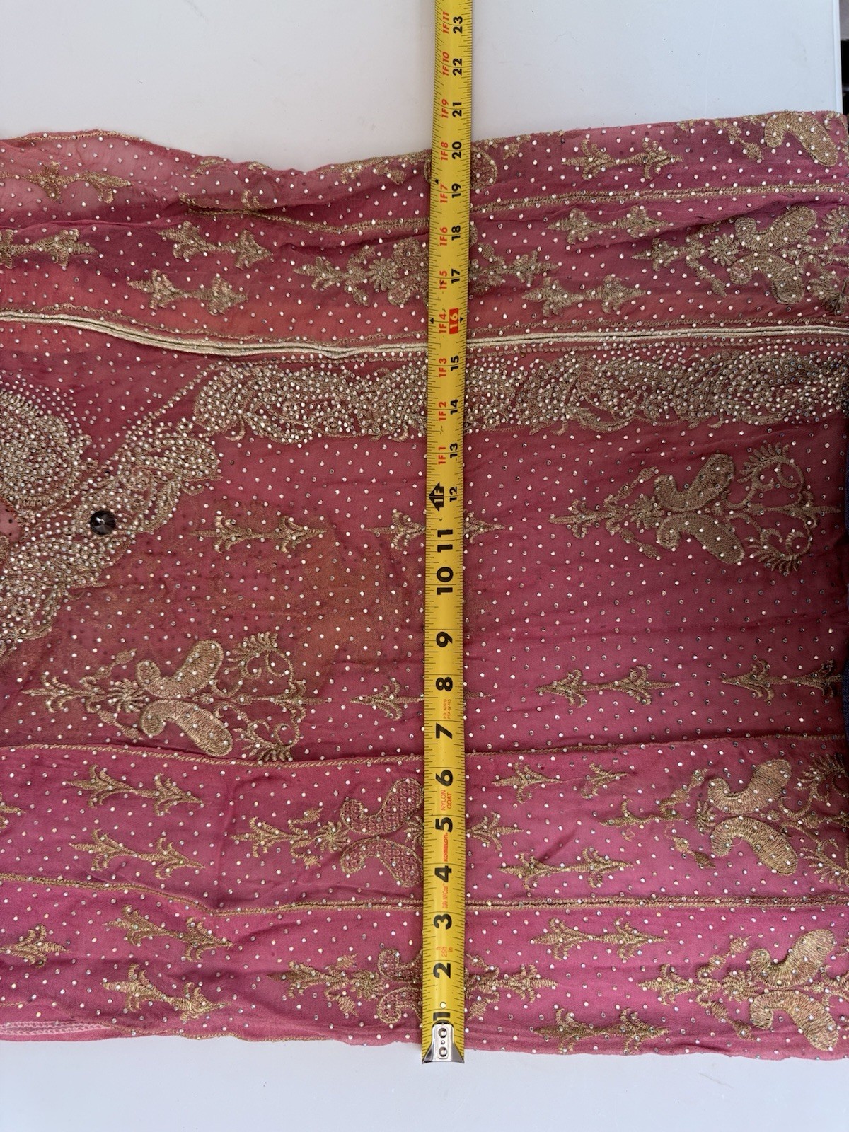 Pakistani Party Wear Dress Pink Unlined Anarkali Womens