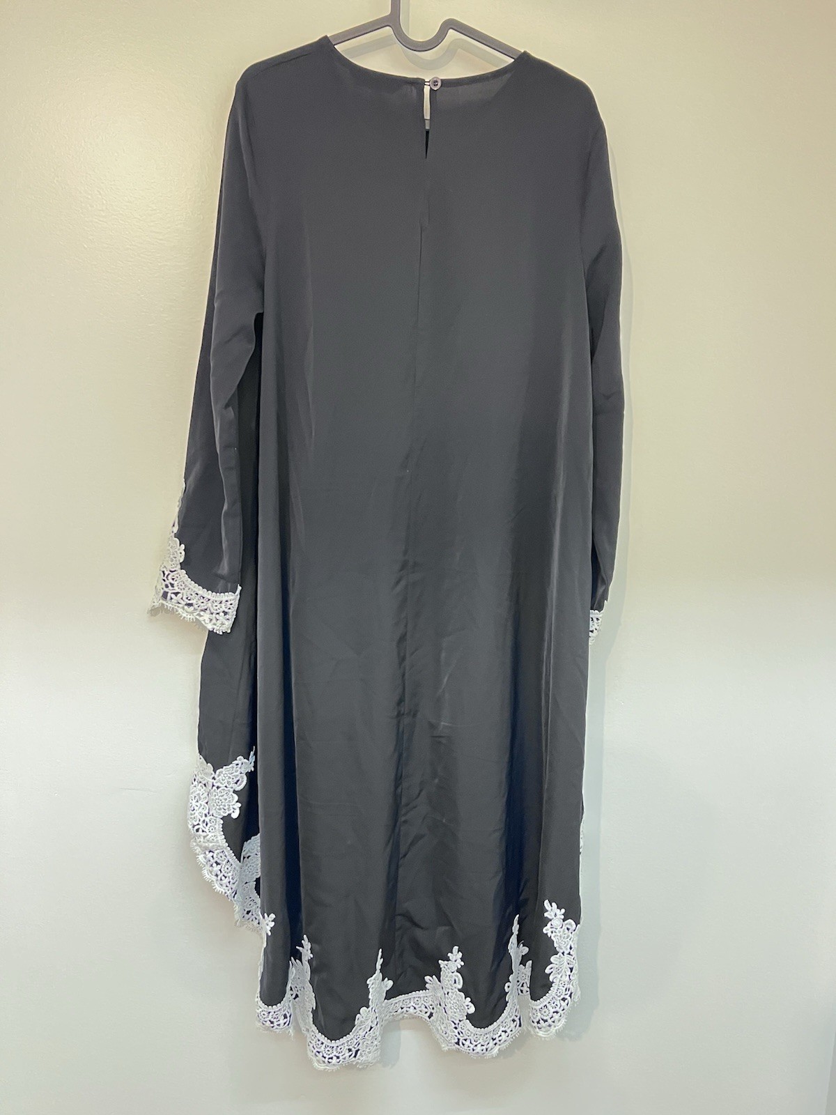 Shine One Piece Black/white Women’s Dress , Full Sleeves 38 US 6 Size