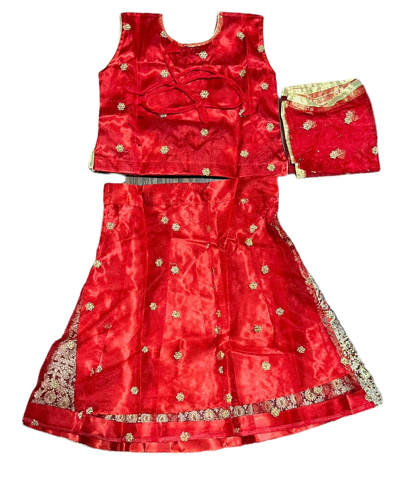 Traditional Girls Lehenga Choli Set – Ethnic Wear for Kids-08