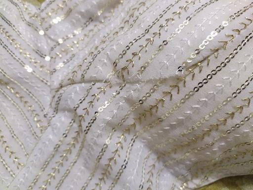 Indian & Pakistani Traditional, Embroidered Short Sleeves for Party Wear – FS