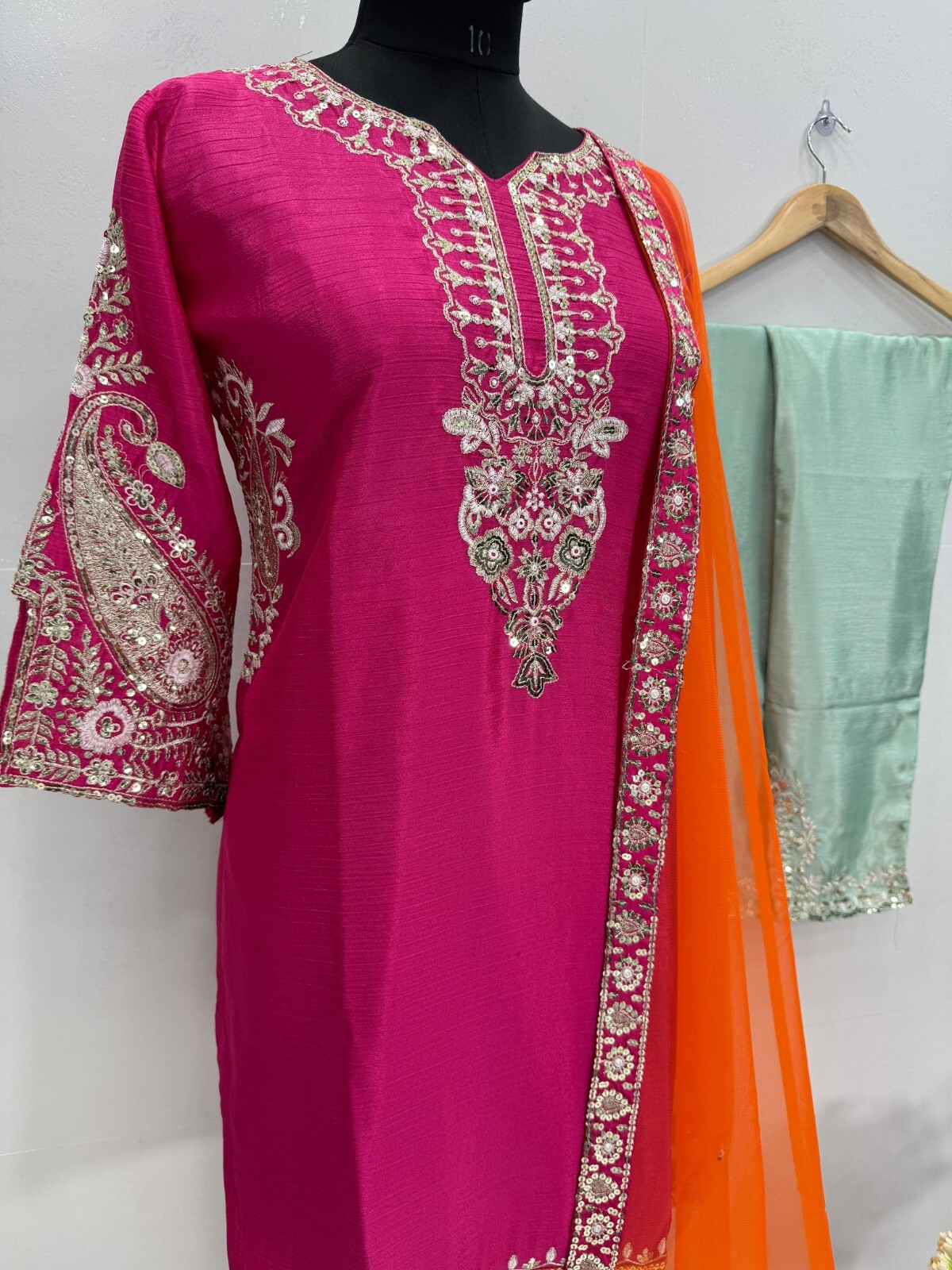 Pakistani Embroidery Salwar Kameez Readymade Suits anarkali Kurti Pant Plazzo 7