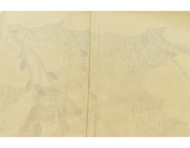 Vintage Japanese Kimono | Houmongi | Brown Silk Sha-awase | rr0607b