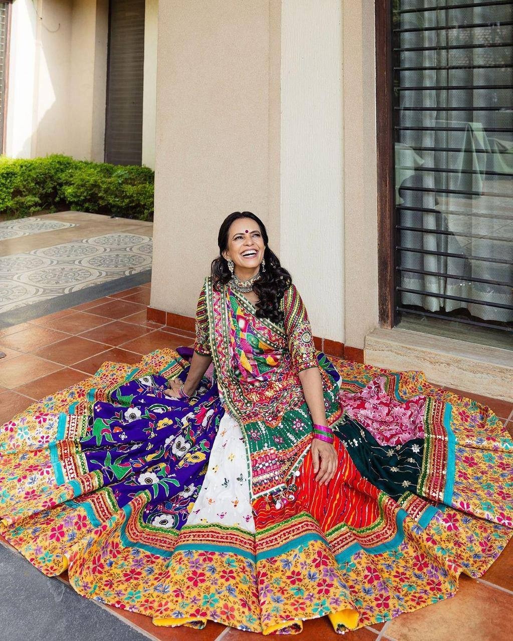 Designer Navaratri Lehenga Choli For Women Party Wear Bolywood By Aadat Export
