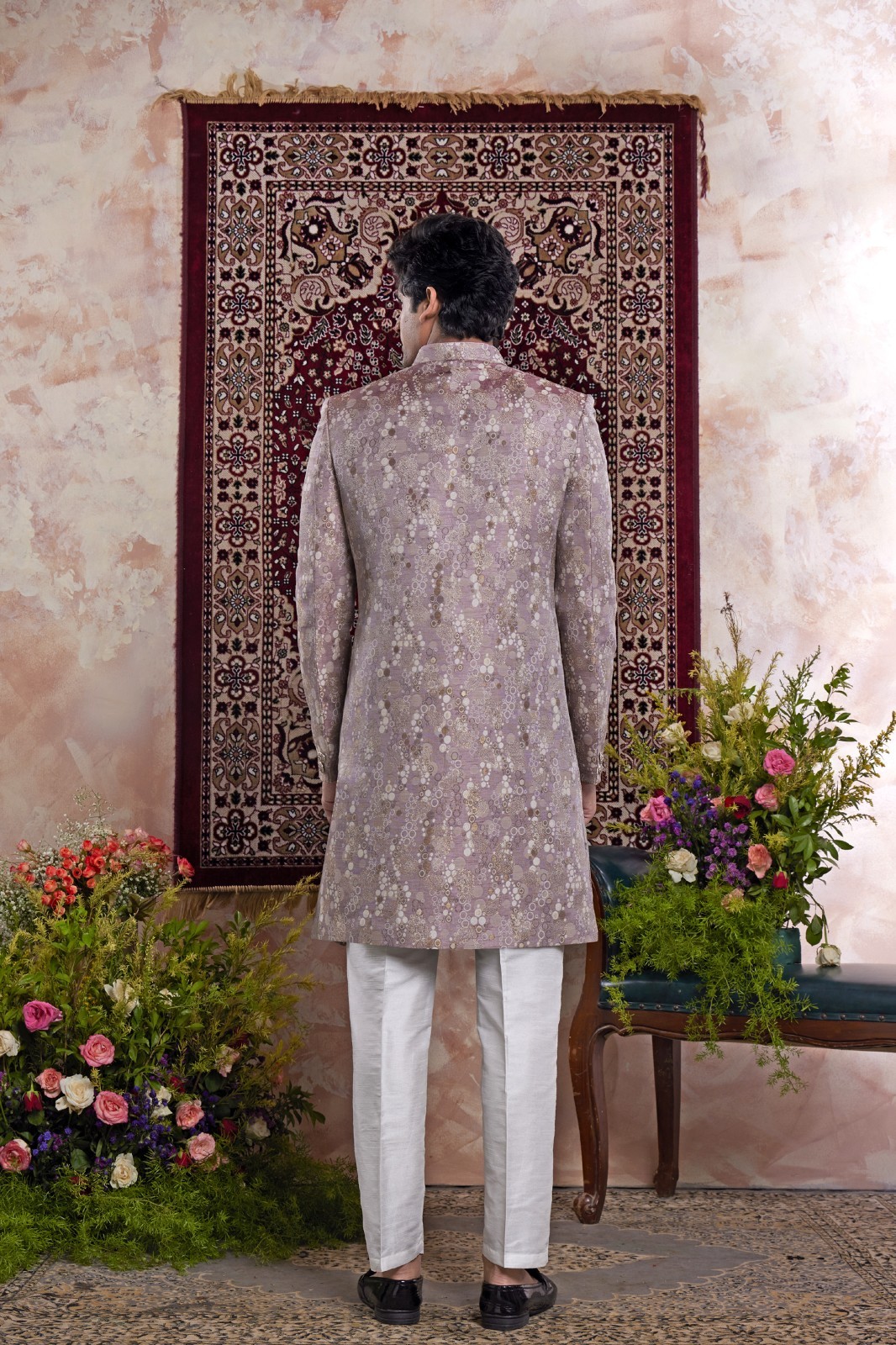 Mens Wedding Bollywood Party Wear Traditional Ethnic Indo Western Dress India