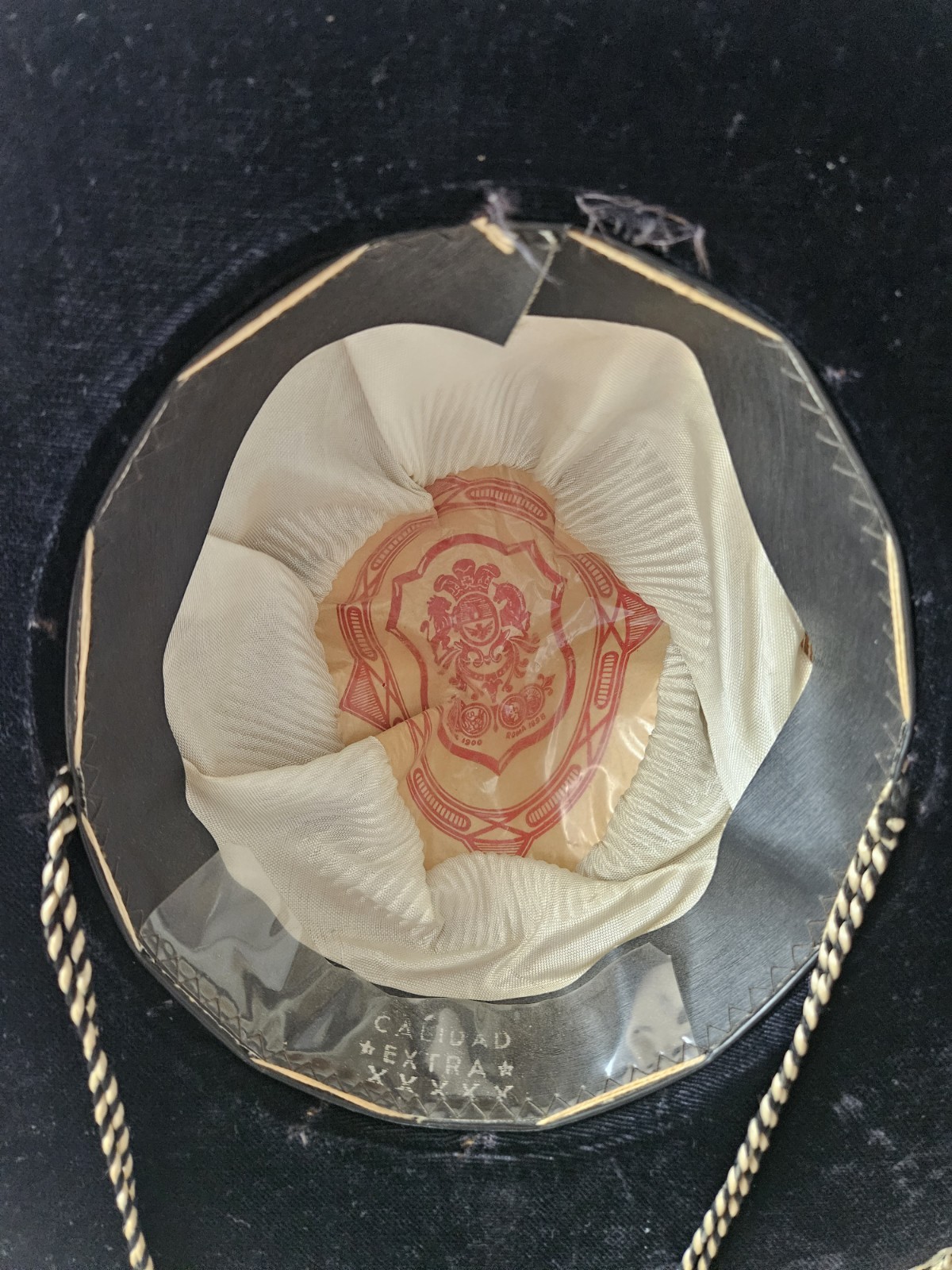 Francisco Ringon Sombrero Mariachi Black Velvet MEXICAN Charro Calidad XXXXX Kid