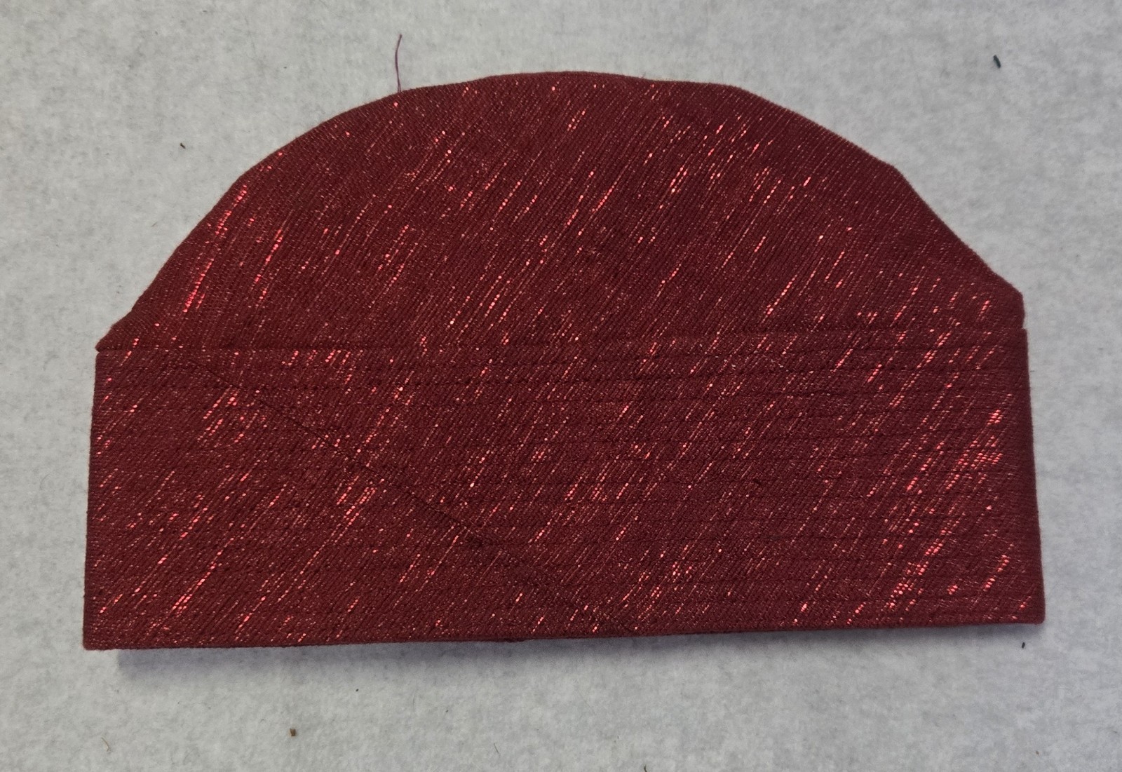 African Red Hand Woven ASO Oke Hat